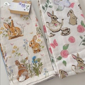 Kitchen Towels Cotton Embroidey Easter Floral Paris Various Buyers Choice